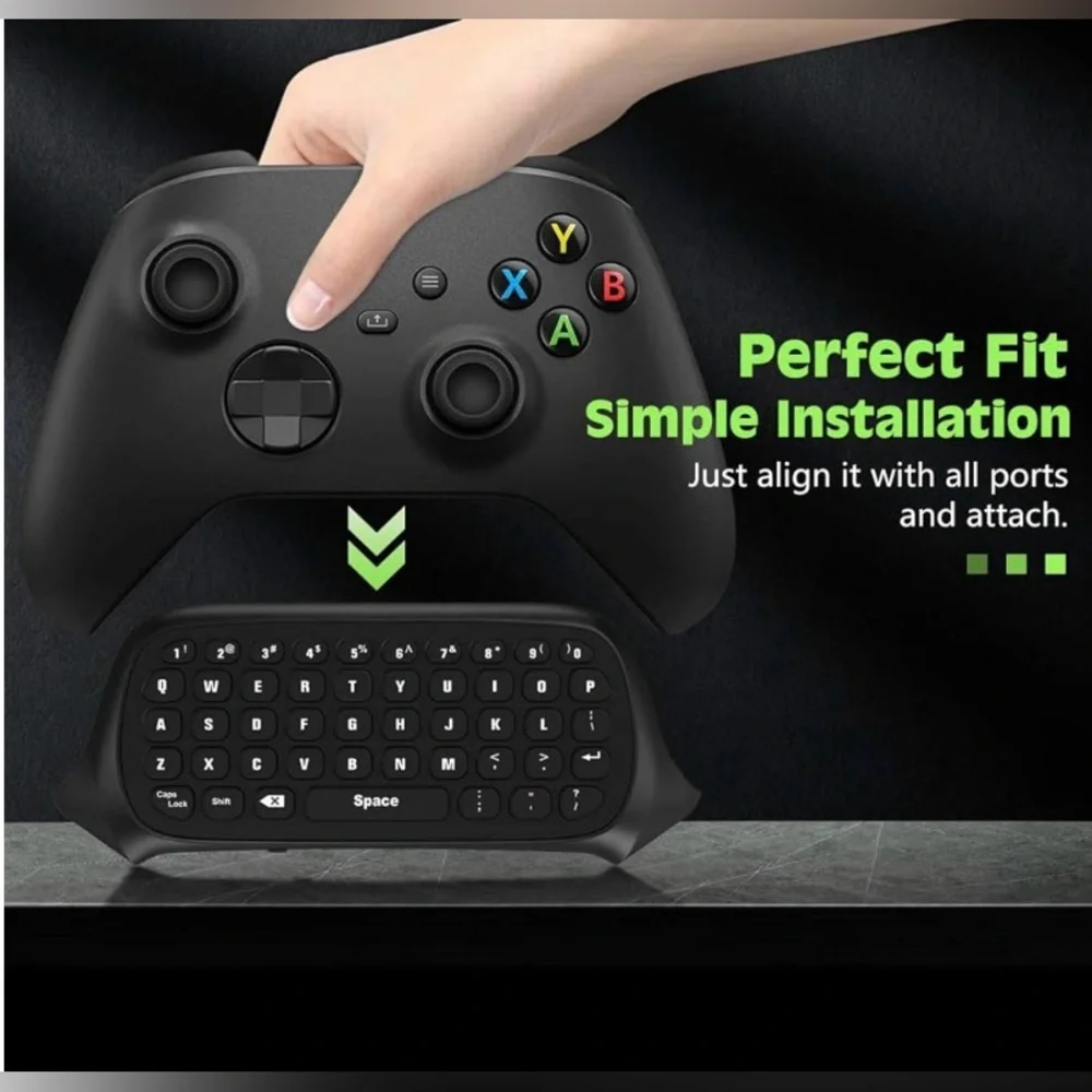 Green Backlit Keyboard for XBox